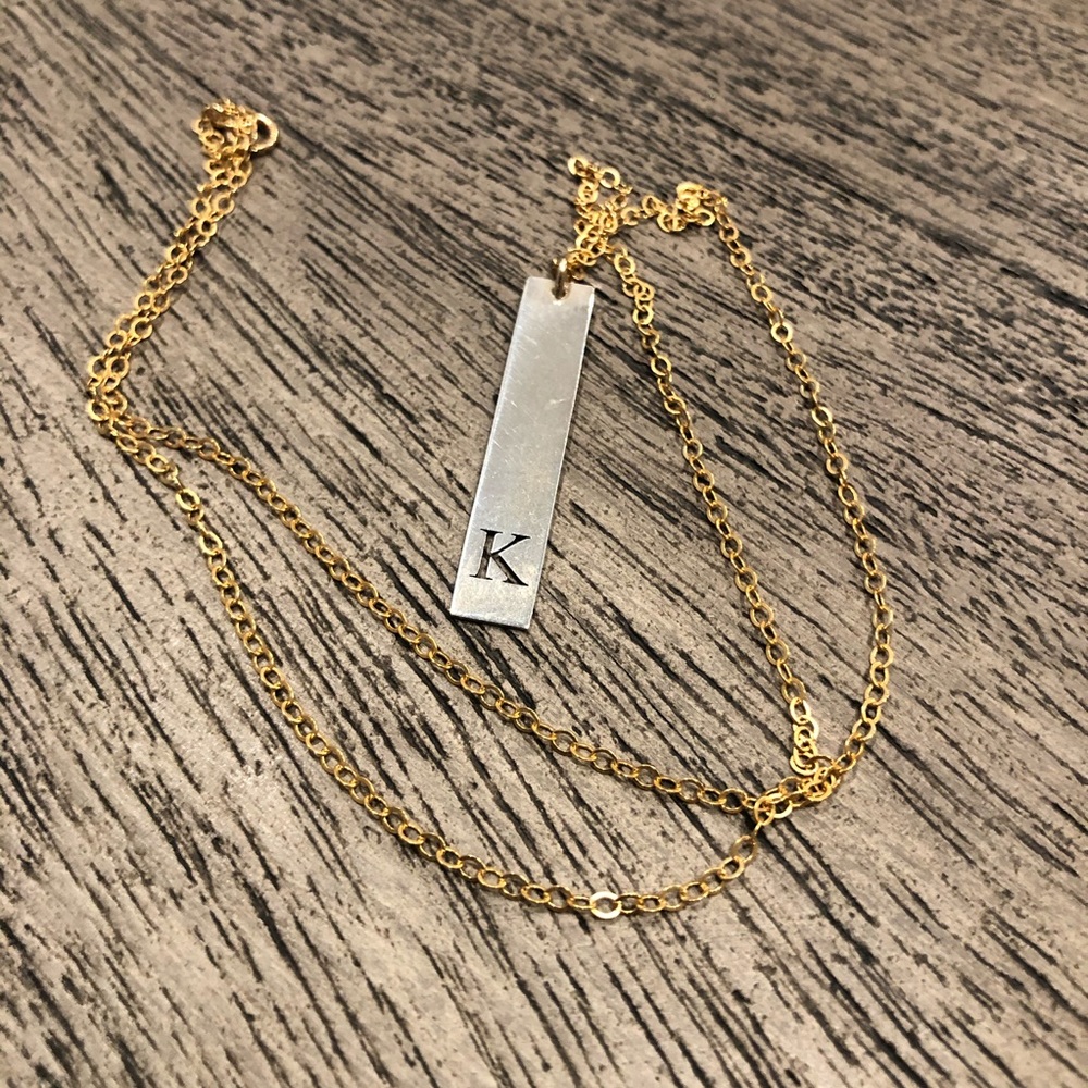 MMJ Monogram Necklace